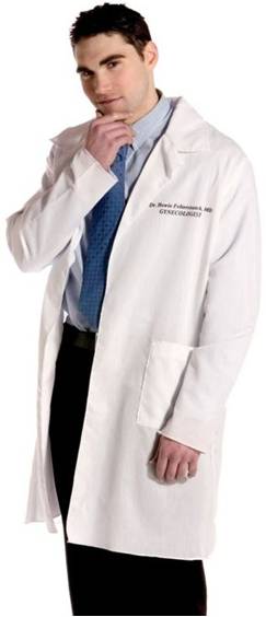 DR. HOWIE FELTERSNATCH, GYNECOLOGIST COSTUME