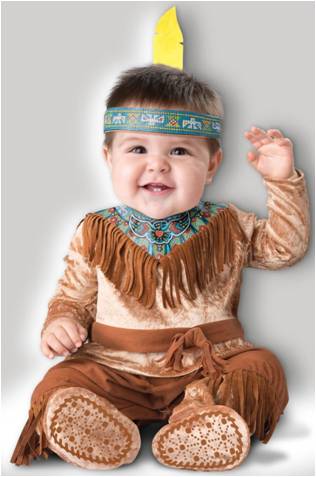 DREAM CATCHER INDIAN COSTUME FOR NEWBORN INFANT