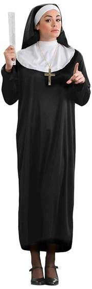 ECONOMICAL NUN COSTUME FOR WOMEN