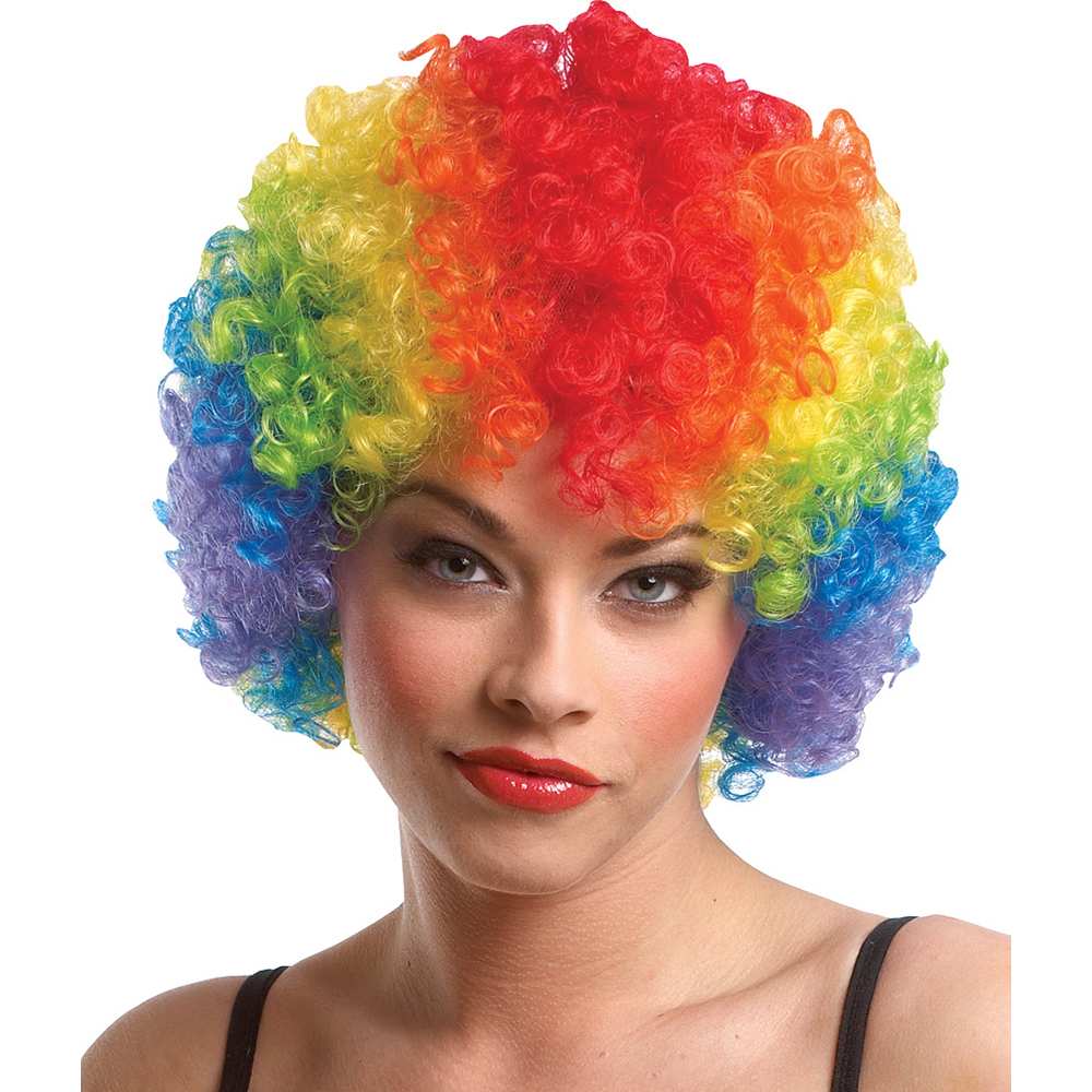 ECONOMY RAINBOW WIG