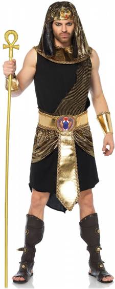 EGYPTIAN GOD PHARAOH COSTUME FOR MEN