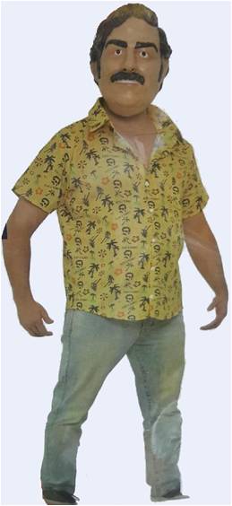 EL PATRON PABLO ESCOBAR COSTUME FOR MEN