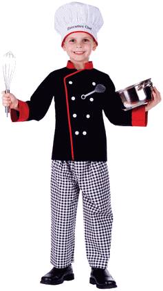 EXECUTIVE CHEF COSTUME FOR BOYS OR GIRLS