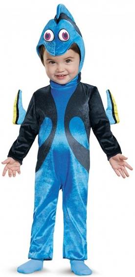 FINDING DORY COSTUME FOR INFANTS