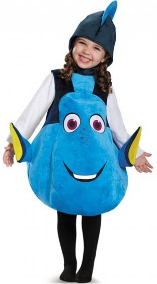 FINDING DORY COSTUME FOR TODDLERS