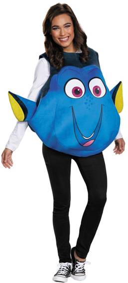 FINDING DORY COSTUME FOR ADULTS