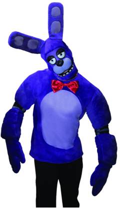 FIVE NIGHTS AT FREDDY'S BONNIE COSTUME FOR ADULTS