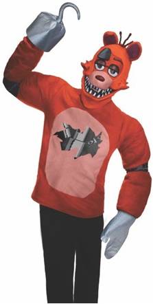 FIVE NIGHTS AT FREDDY'S FOXY COSTUME FOR MEN