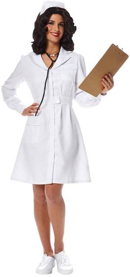 VINTAGE NURSE COSTUME FOR WOMEN