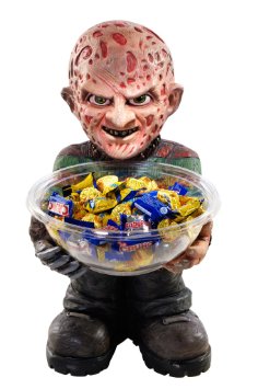 FREDDY KRUEGER HALLOWEEN CANDY BOWL