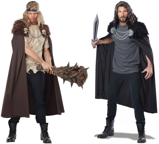 WARLORD COSTUME CAPE FOR MEN