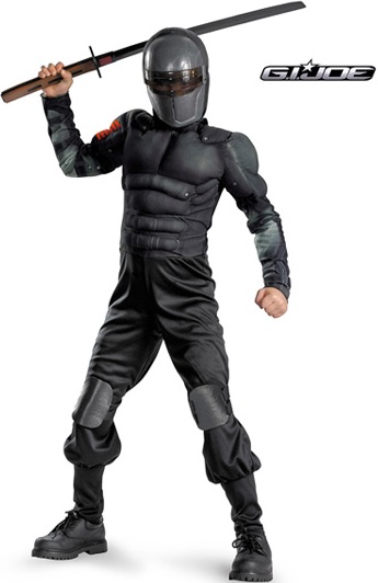 MUSCLE TORSO G.I. JOE SNAKE EYES