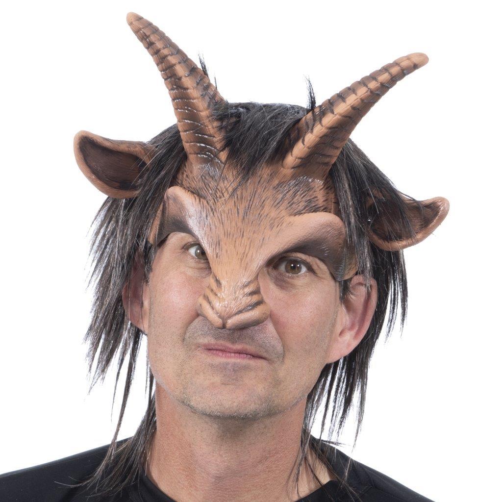 GOAT HEADPIECE MASK FOR ADULTS