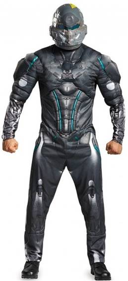 HALO DELUXE SPARTAN LOCKE COSTUME FOR MEN