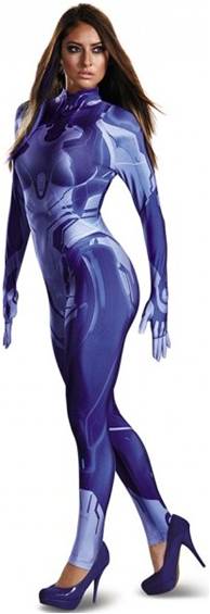 HALO WARS DELUXE SEXY CORTANA COSTUME FOR WOMEN