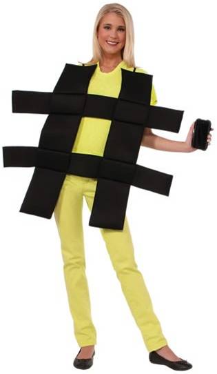 #HASHTAG COSTUME