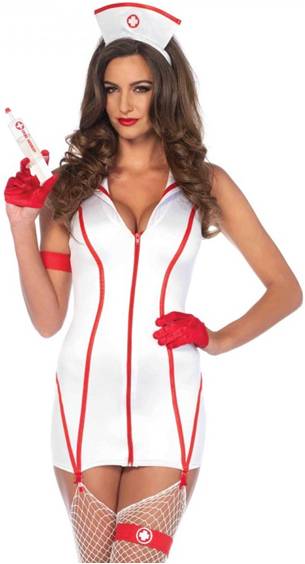 SEXY HEART STOPPIN' RN NURSE COSTUME FOR WOMEN