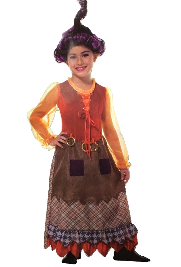 HOCUS POCUS MARY SANDERSON COSTUME FOR GIRLS