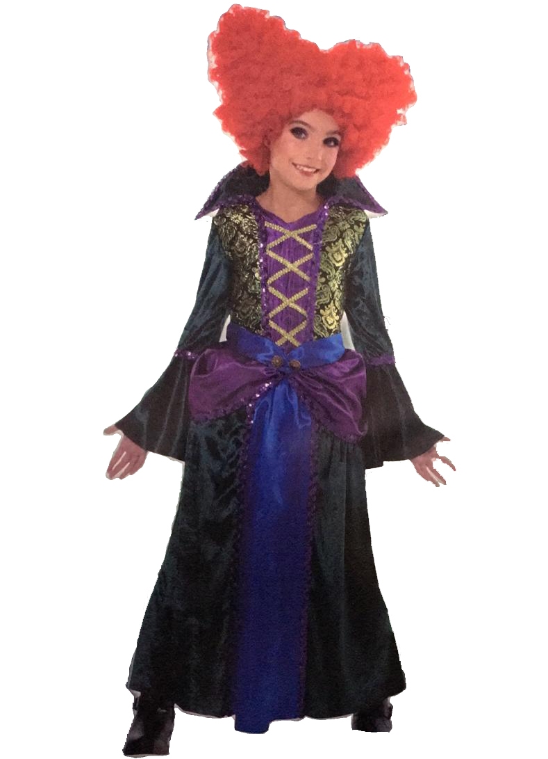 HOCUS POCUS WINIFRED SANDERSON COSTUME FOR GIRLS