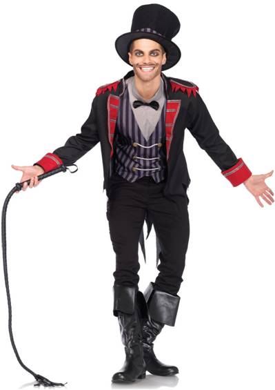 FREAK SHOW RING MASTER COSTUME FOR MEN