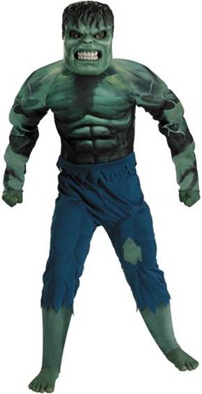 INCREDIBLE HULK WITH MUSCLES