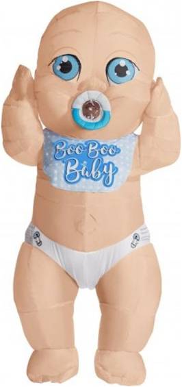 INFLATABLE BOO BOO BABY ADULT COSTUME