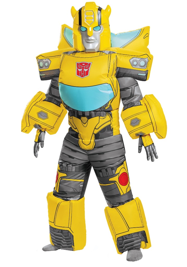 TRANSFORMERS INFLATABLE BUMBLEBEE COSTUME FOR KIDS