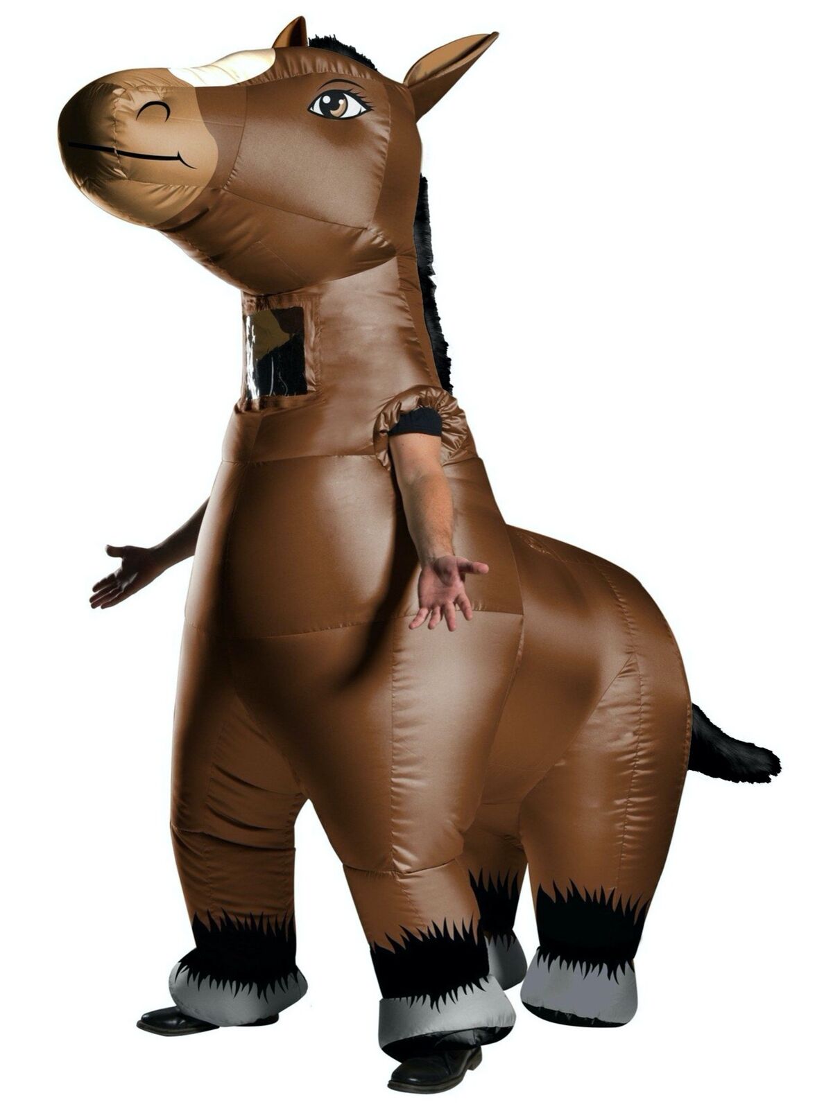 INFLATABLE MR. HORSEY COSTUME FOR ADULTS