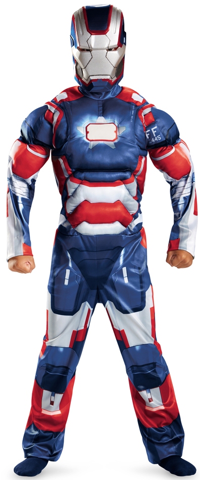 DELUXE IRON PATRIOT WITH MUSCLE CHEST