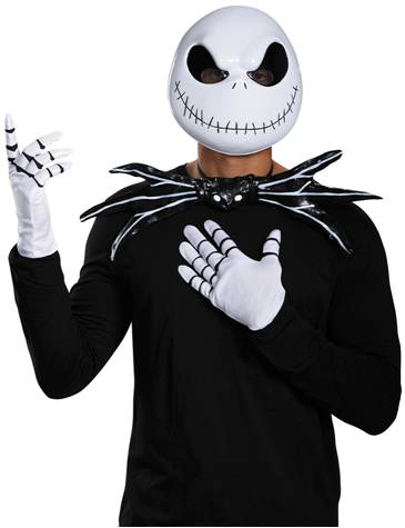 JACK SKELLINGTON COSTUME KIT FOR MEN