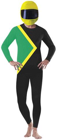 JAMAICAN BOBSLED COSTUME FOR ADULTS