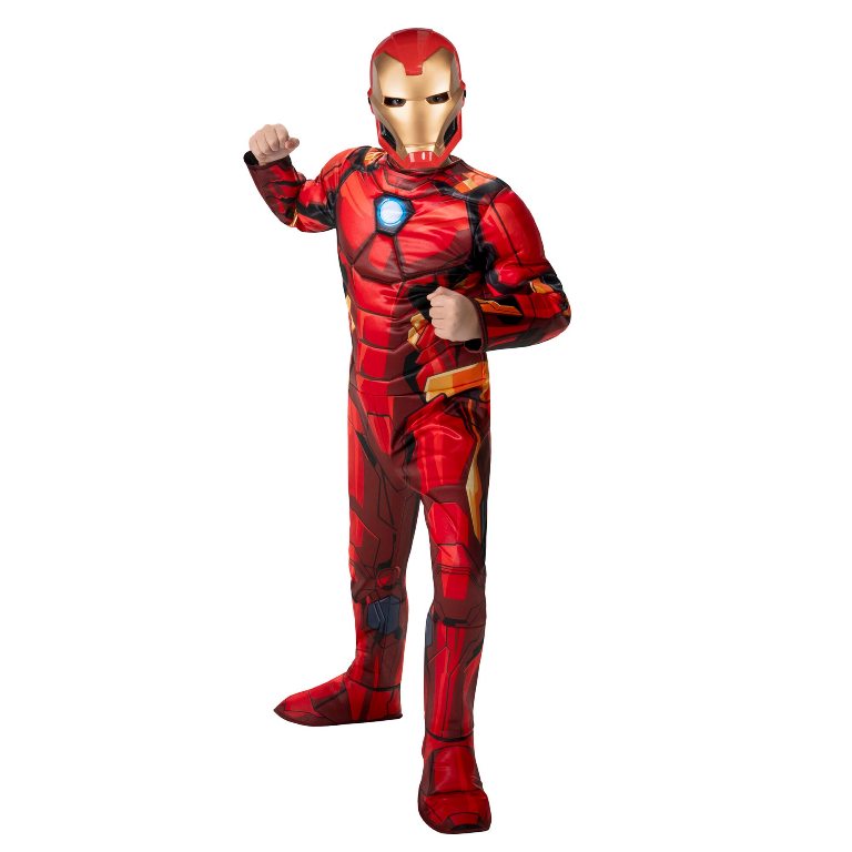 AVENGERS DELUXE IRON MAN COSTUME FOR BOYS