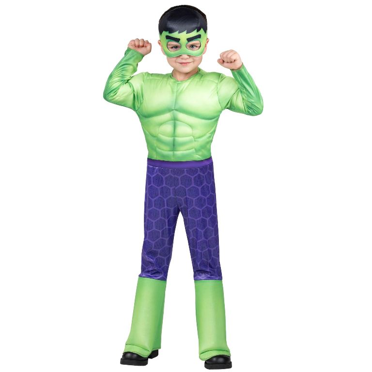 AVENGERS DELUXE INCREDIBLE HULK COSTUME FOR BOYS