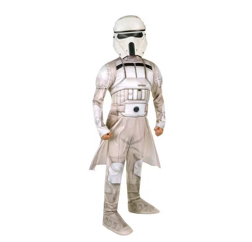 DELUXE SNOW TROOPER COSTUME FOR BOYS