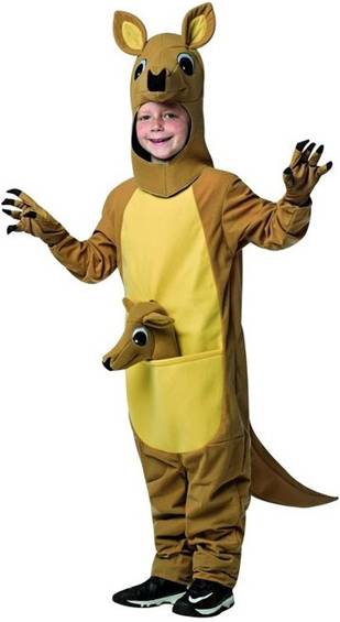 KANGAROO COSTUME FOR KIDS BOYS OR GIRLS