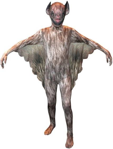 VAMPIRE BAT MORPHSUIT FOR KIDS