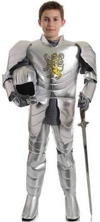 KNIGHT IN SHINING ARMOR COSTUME FOR BOYS