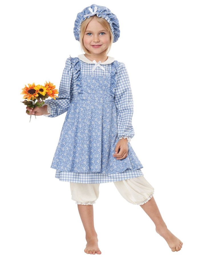 LITTLE PRAIRIE GIRL COSTUME FOR GIRLS