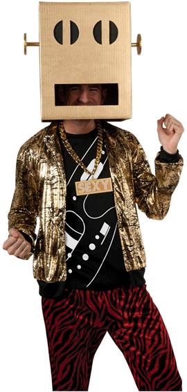 LMFAO SHUFFLE BOT COSTUME