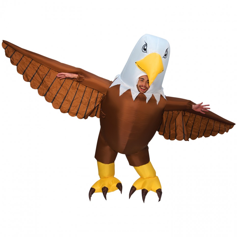 GIANT INFLATABLE EAGLE COSTUME FOR ADULTS