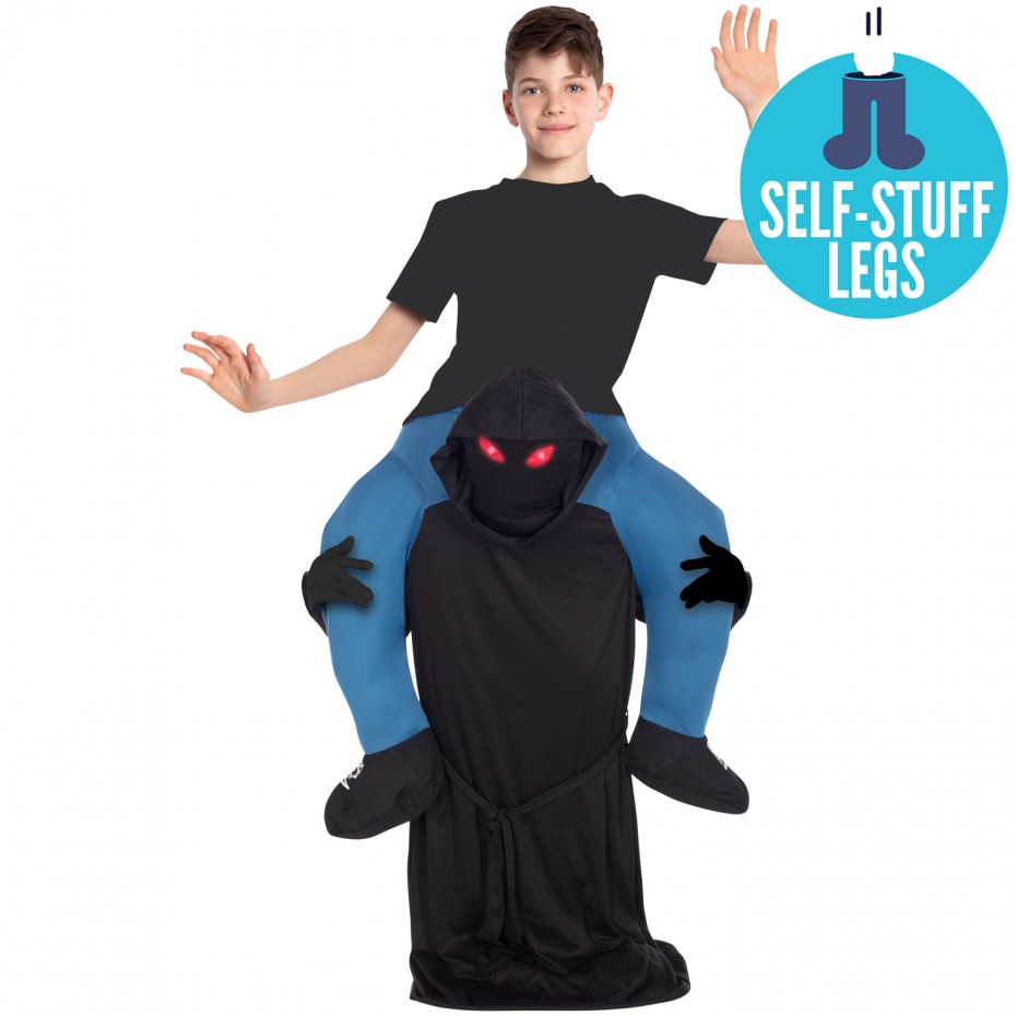 GHOUL GRIM REAPER PIGGYBACK CARRY ME KIDS COSTUME