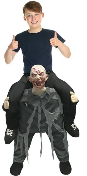 ZOMBIE CARRY ME PIGGYBACK COSTUME FOR KIDS