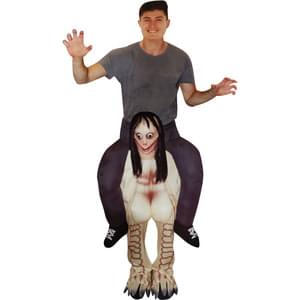 CREEPY MOMO PIGGYBACK/CARRY ME COSTUME FOR ADULTS