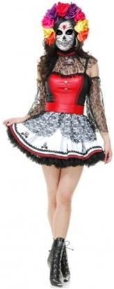 SEXY DIA DE LOS MUERTOS COSTUME FOR WOMEN