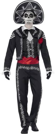 DAY OF THE DEAD SEÑOR BONES COSTUME FOR MEN