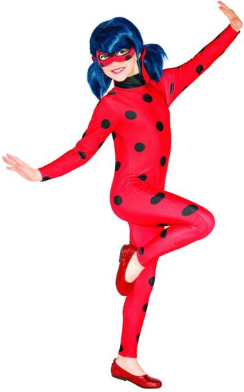 MIRACULOUS LADYBUG COSTUME FOR GIRLS