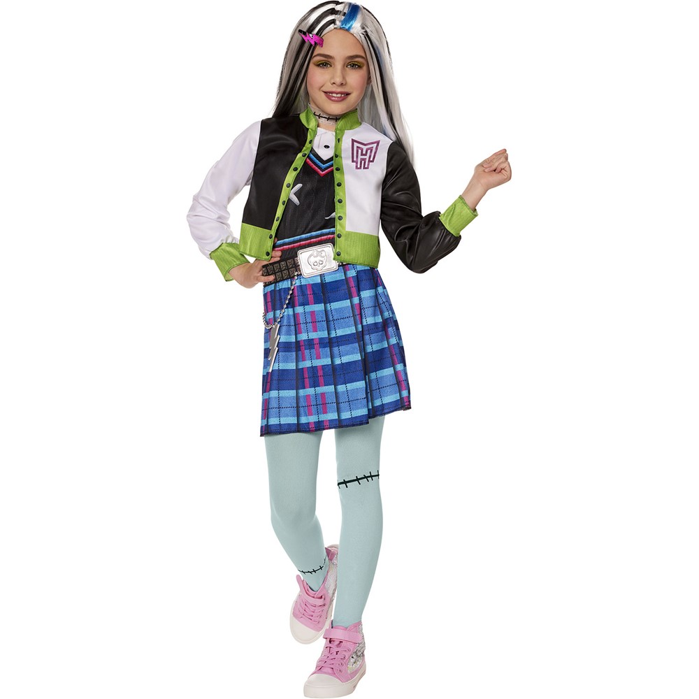 MONSTER HIGH FRANKIE STEIN COSTUME FOR GIRLS