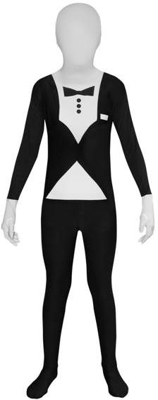 KIDS' TUXEDO MORPHSUIT