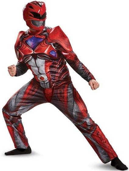 RED RANGER POWER RANGERS MOVIE ADULT COSTUME