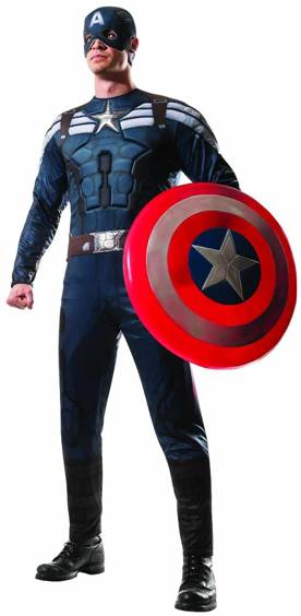 CAPTAIN AMERICA WITH MUSCLE TORSO